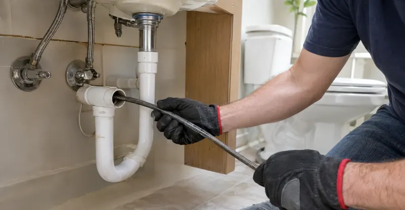 Débouchage canalisation cuisine – Débouchage de canalisation à Tourbes, illustration